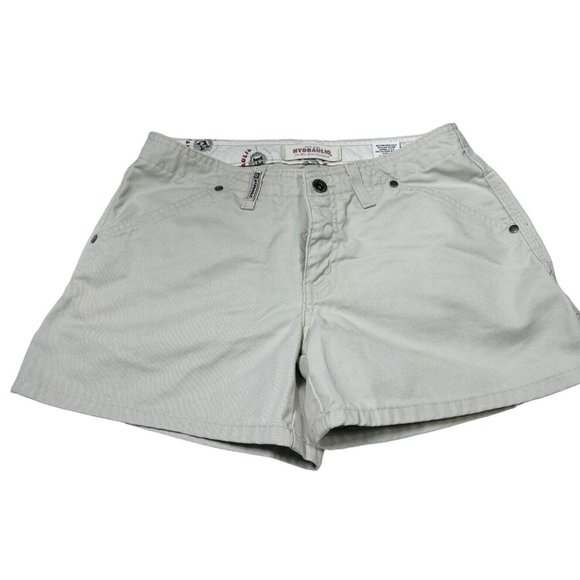 Hydraulic Pants - Hydraulic Light Khaki Cargo Shorts Casual Classic Modest Women's Size 6